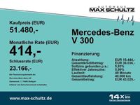 gebraucht Mercedes V300 d lang AHK DISTRONIC 9G DAB NAVI MBUX