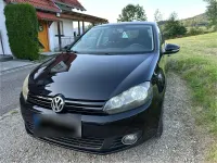 Gebraucht VW Golf VI Trendline 105 PS (77 kW) 2009 Schwarz Kleinwagen