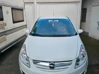 Gebraucht Opel Corsa 60 PS (44 kW) 2009 Weiß Kleinwagen