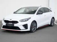 Gebraucht Kia ProCeed GT 204 PS (150 kW) 2020 (hw2) deluxeweiss met. Kombi
