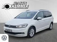 Gebraucht VW Touran Comfortline 116 PS (85 kW) 2018 Weiß Van / Kleinbus