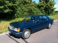 Gebraucht Mercedes 190 109 PS (80 kW) 1991 Blau Limousine