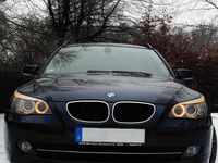 Gebraucht BMW 520 177 PS (130 kW) 2007 Blau Kombi