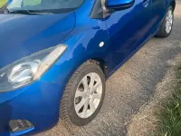 Gebraucht Mazda 2 75 PS (55 kW) 2009 Blau Kleinwagen