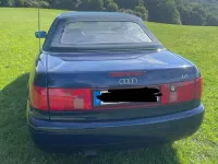 Gebraucht Audi Cabriolet 125 PS (91 kW) 1998 Blau Cabrio