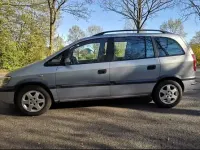 Brugt Opel Zafira 125 HK (91 kW) 2000 Grå MPV