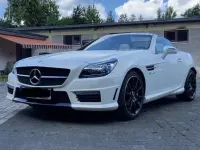 Gebraucht Mercedes SLK55 AMG AMG Edition 1 421 PS (309 kW) 2012 Weiß Cabrio