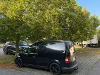 Gebraucht VW Caddy 108 PS (79 kW) 2013 Schwarz Van / Kleinbus