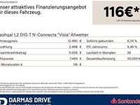 Gebraucht Nissan Qashqai N-Connecta 116 PS (85 kW) 2017 Rot SUV