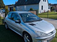 Gebraucht Peugeot 206 109 PS (80 kW) 2004 Silber Kleinwagen