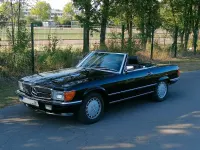 Gebraucht Mercedes SL300 188 PS (138 kW) 1986 Schwarz Cabrio