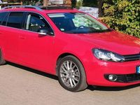 Gebraucht VW Golf VII Style 122 PS (89 kW) 2012 Rot Kombi