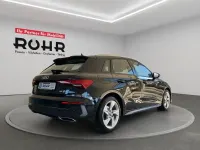 Używany Audi A3 S-Line 150 KM (110 kW) 2022 Czarny Sedan/Limuzyna