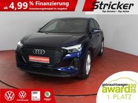 Gebraucht Audi e-tron Sportback 150 kW (204 PS) 2022 Navarrablau metallic (metallic) SUV