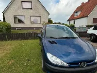 Gebraucht Peugeot 206 75 PS (55 kW) 2007 Blau Coupé