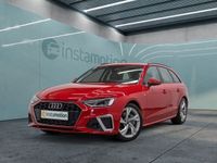 Gebraucht Audi A4 S-Line 204 PS (150 kW) 2023 Rot Kombi