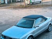 Käytetty Audi 80 90 HP (66 kW) 1997 Hopea Avoauto