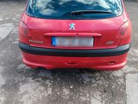 Gebraucht Peugeot 206 60 PS (44 kW) 2001 Rot Kleinwagen