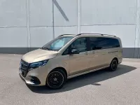 Neu Mercedes V300 Exclusive 237 PS (174 kW) 2026 Lackfarbe kalaharigold metalli Van / Kleinbus
