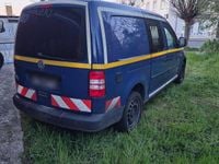 Usata VW Caddy 140 CV (102 kW) 2012 Blu Monovolume