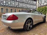 Gebraucht Mercedes SL500 305 PS (224 kW) 2001 Silber Cabrio