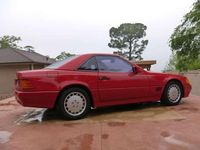 Gebraucht Mercedes SL500 326 PS (239 kW) 1990 Rot Cabrio