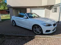 Gebraucht BMW 218 M Sport 136 PS (100 kW) 2016 Weiß Cabrio