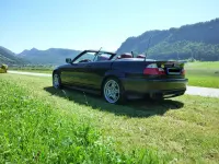 Gebraucht BMW 323 Cabriolet 170 PS (125 kW) 2000 Schwarz Cabrio