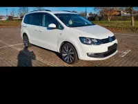Gebraucht VW Sharan Comfortline 184 PS (135 kW) 2015 Weiß Van / Kleinbus