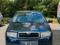 Gebraucht Skoda Fabia 75 PS (55 kW) 2002 Blau Limousine