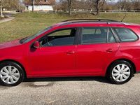 Gebraucht VW Golf VI 102 PS (75 kW) 2009 Rot Kleinwagen