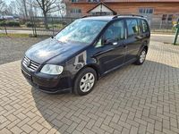 Gebraucht VW Touran Conceptline 105 PS (77 kW) 2005 Schwarz Van / Kleinbus