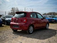 Gebraucht Nissan Micra Acenta 80 PS (58 kW) 2014 Rot Kleinwagen