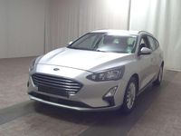 Gebraucht Ford Focus Titanium 125 PS (91 kW) 2021 Polar silber metallic Kombi