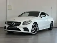 Gebraucht Mercedes C180 AMG line 156 PS (114 kW) 2019 Weiß Coupé