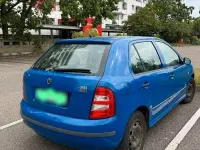 Gebraucht Skoda Fabia 68 PS (50 kW) 2000 Blau Kleinwagen
