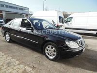 Gebraucht Mercedes S320 224 PS (164 kW) 2001 Schwarz metallic Limousine