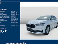 Gebraucht Skoda Fabia Essence 80 PS (58 kW) 2026 Moonweiß perleffekt Kleinwagen