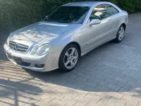 Gebraucht Mercedes CLK200 163 PS (119 kW) 2007 Silber Coupé