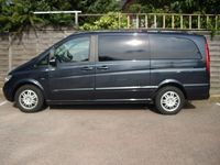 Gebraucht Mercedes Viano 204 PS (150 kW) 2006 Schwarz metallic Van / Kleinbus