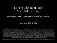 Gebraucht Lucid Air Pure 358 kW (487 PS) 2024 Silber Limousine