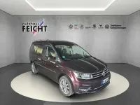 Gebraucht VW Caddy Highline 125 PS (91 kW) 2016 Black berry metallic Van / Kleinbus