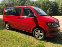 Gebraucht VW Multivan Trendline 150 PS (110 kW) 2015 Rot Van / Kleinbus