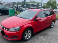 Używany VW Golf VII 116 KM (85 kW) 2015 Czerwony Kombi