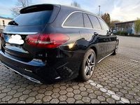 Gebraucht Mercedes C200 AMG line 160 PS (117 kW) 2020 Schwarz Kombi