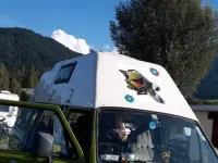 Gebraucht VW T3 79 PS (58 kW) 1988 Grün Van