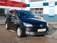 Gebraucht VW Touran Match 105 PS (77 kW) 2012 Schwarz Van / Kleinbus