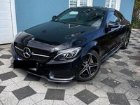 Gebraucht Mercedes C180 AMG 156 PS (114 kW) 2018 Schwarz Coupé