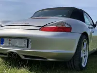 Brugt Porsche Boxster S 260 HK (191 kW) 2003 Sølv Cabriolet
