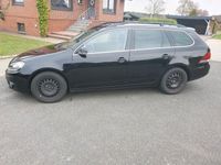 gebraucht VW Golf VI /Variant / 1,6 TDI / Schwarz / Panoramadach